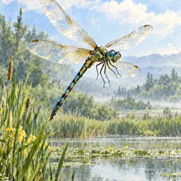 Portrait of Dragonfly