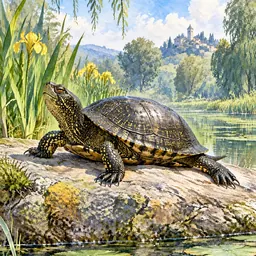 Portrait of Turtle