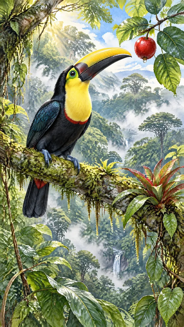 Nature Reach portrait of Toucan